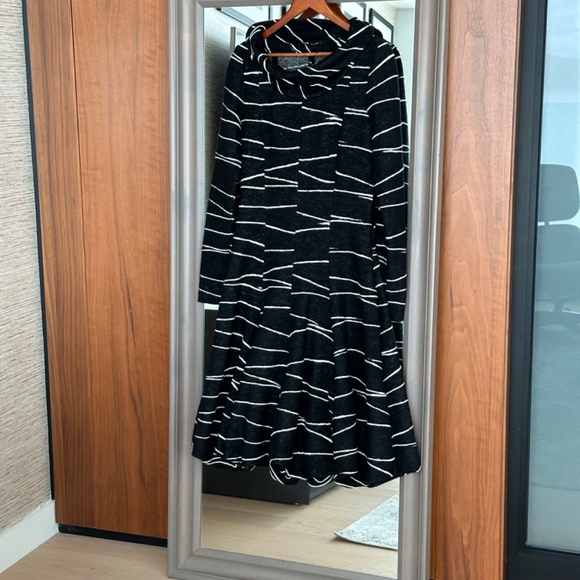 Wool Blend Coat Style Dress - Picture 3 of 5